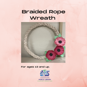 Braided Rope Wreath 